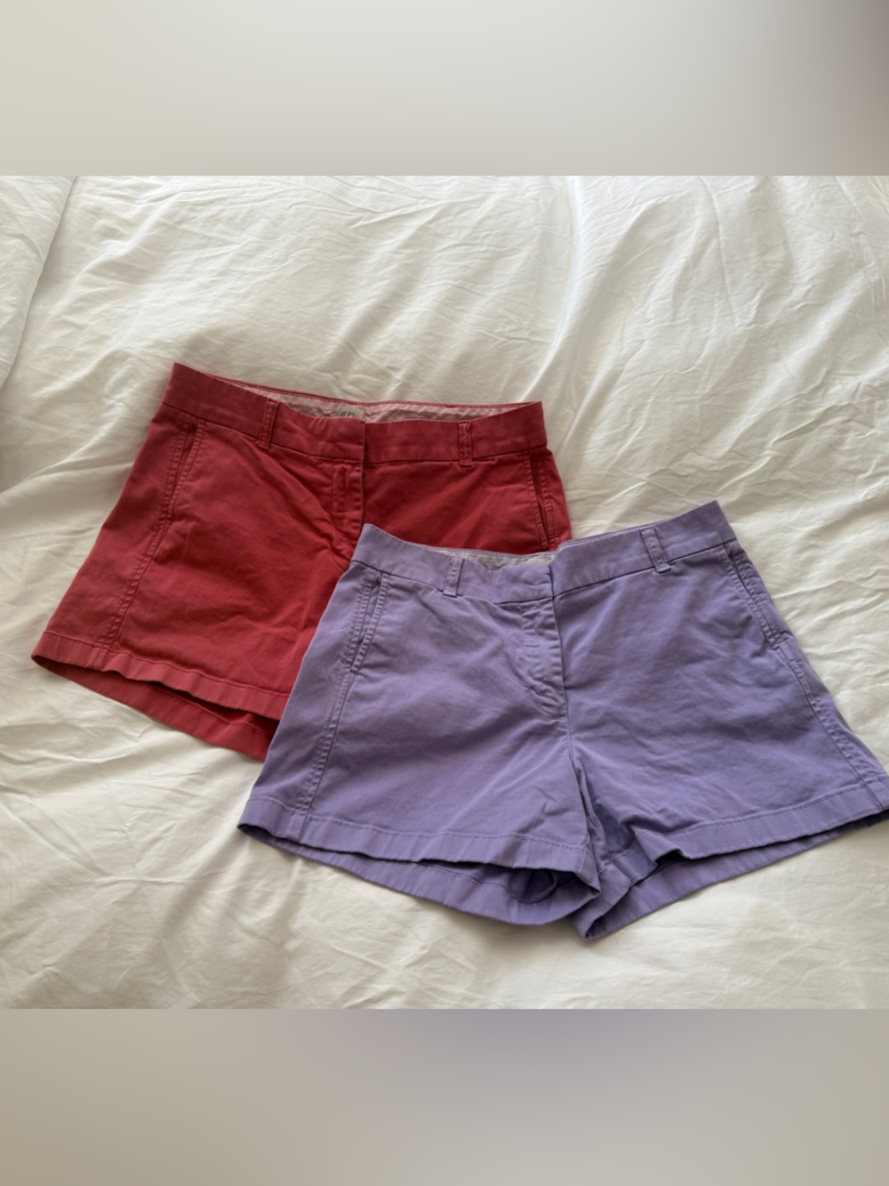 Set of Two J.Crew Classic Chino 5" Shorts